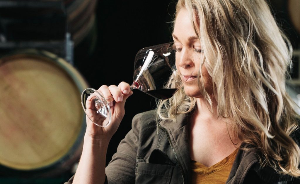 Talbott Vineyards Winemaker Kamee Knutson.