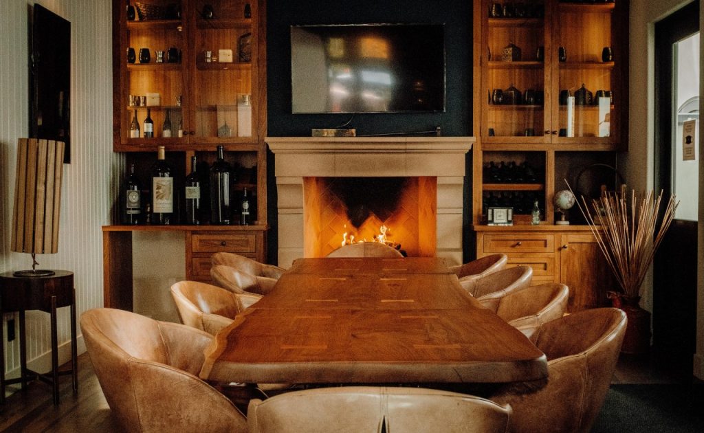 Priest Ranch Wines tasting room.