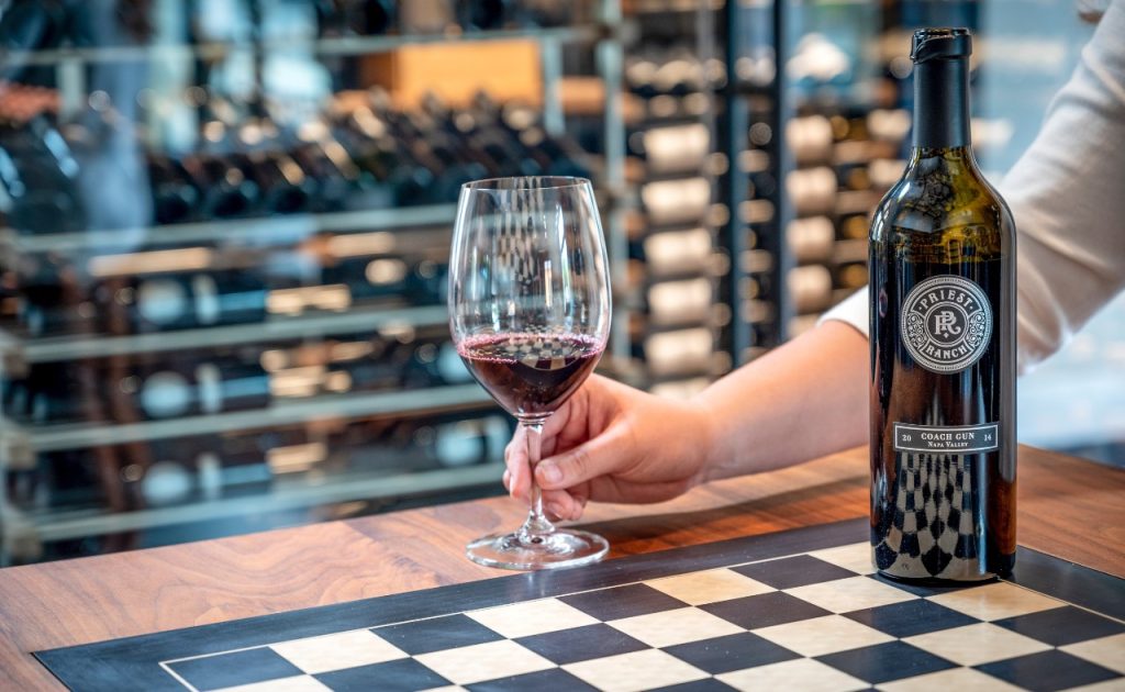 Priest Ranch Wines Coach Gun Red Blend wine.