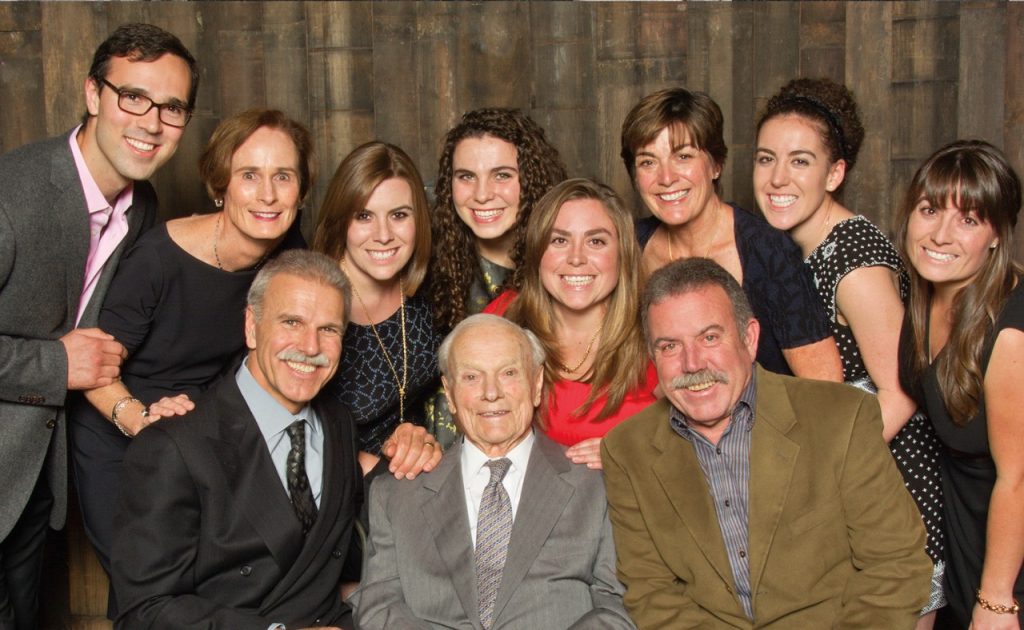Four Generations of Mondavi Family Members at Charles Krug Winery.