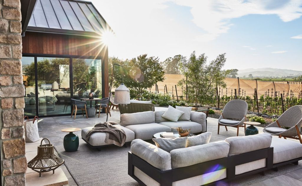 Stanly Ranch Resort Palomino Suite patio.