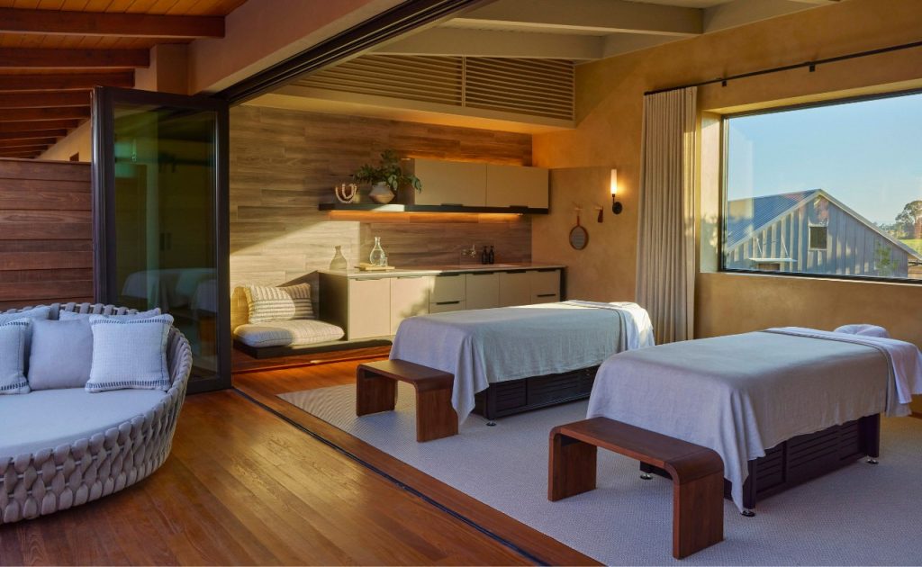 Stanly Ranch treatment room. 
