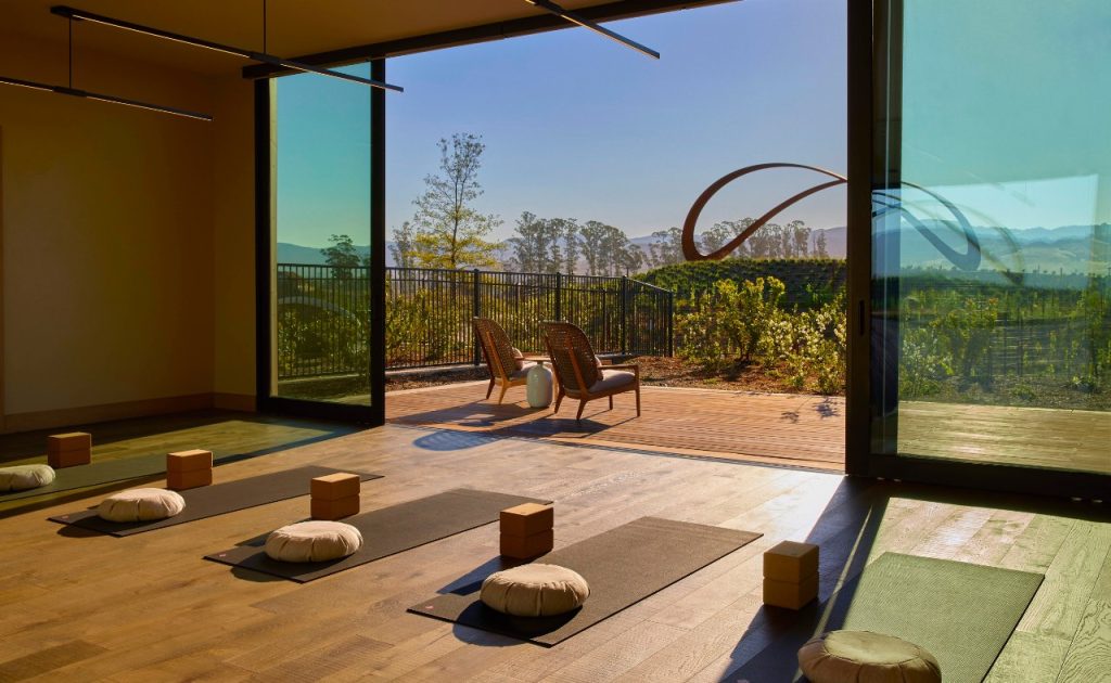 Stanly Ranch Resort fitness studio.