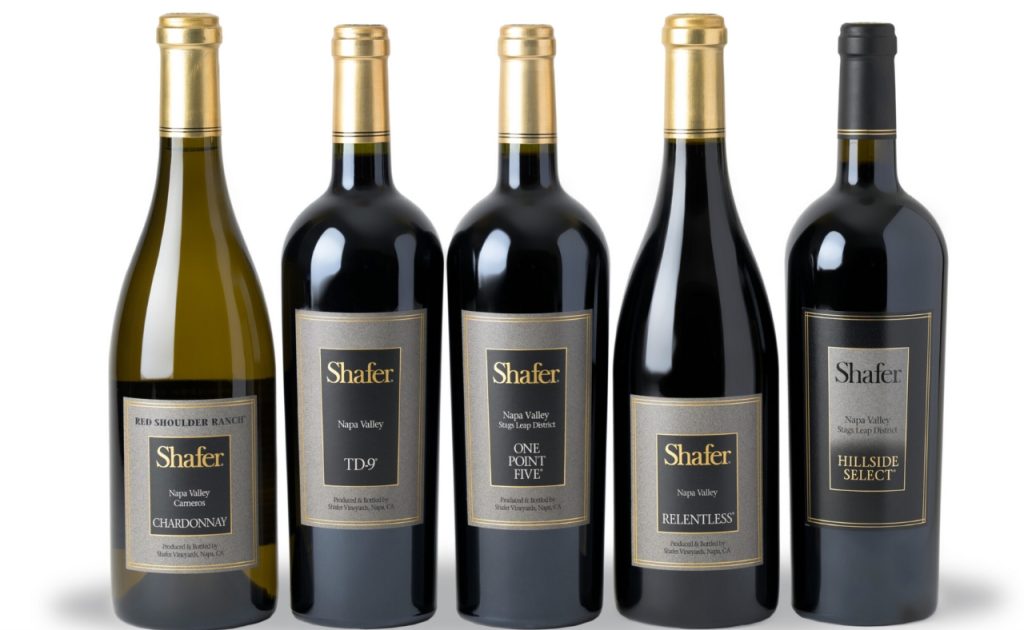 Shafer Vineyards wine portfolio.