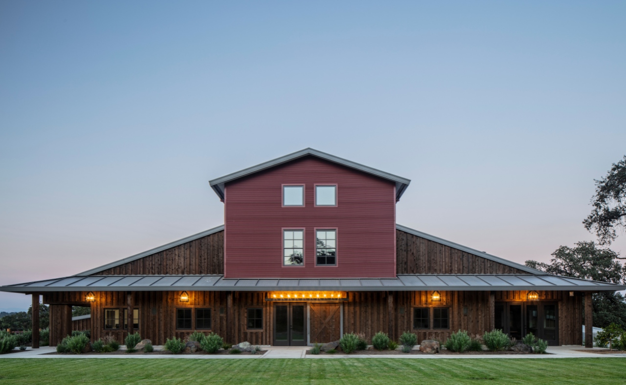 Arista winery exterior.