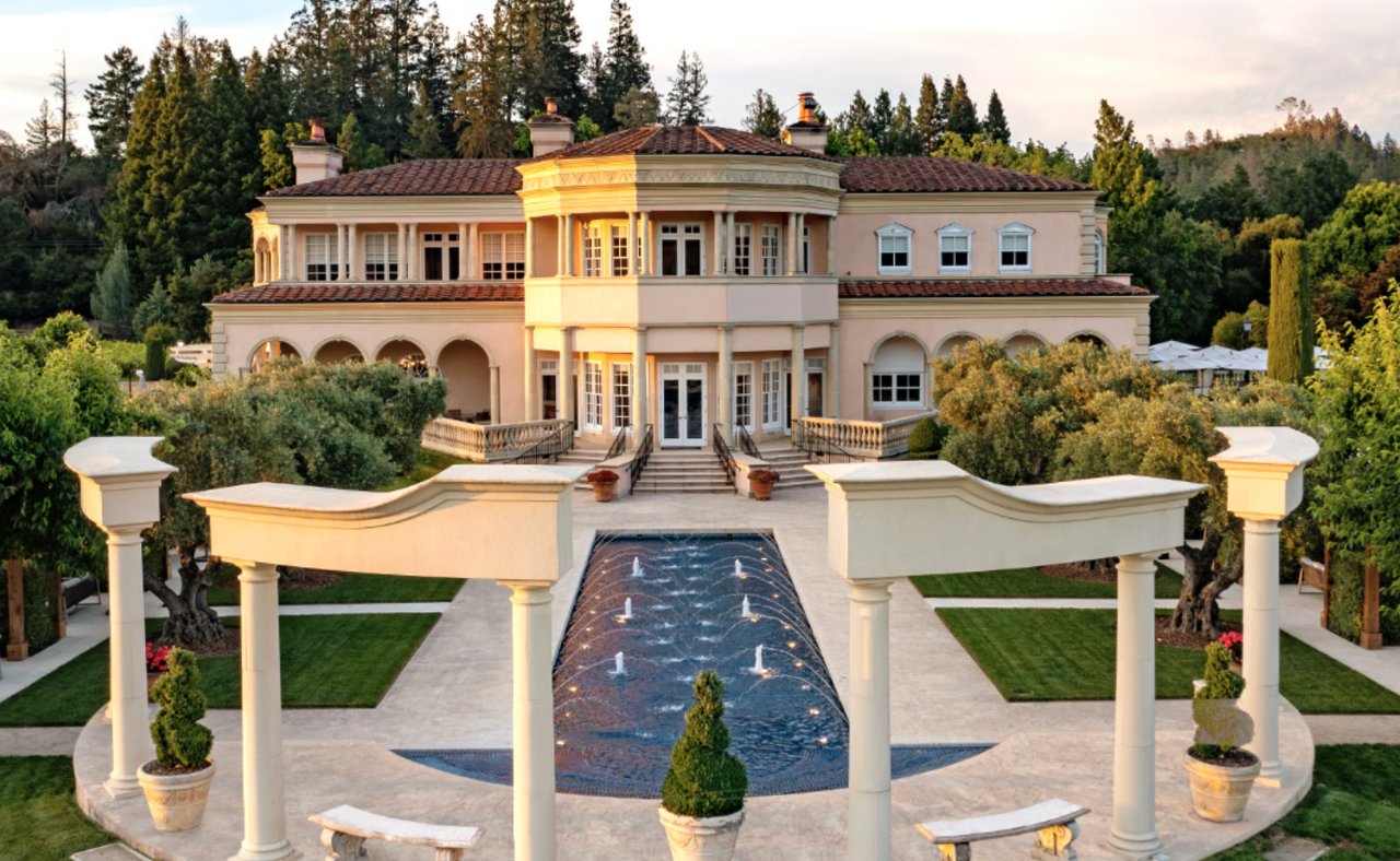 Ferrari-Carano Winery in Healdsburg, Sonoma County.