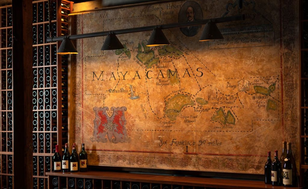 Mayacamas Vineyards map.