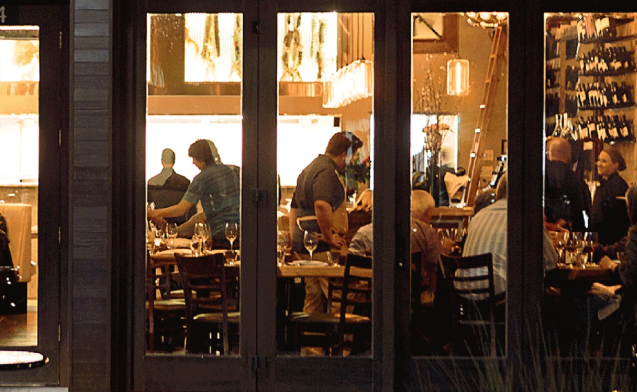Valette restaurant in Healdsburg.