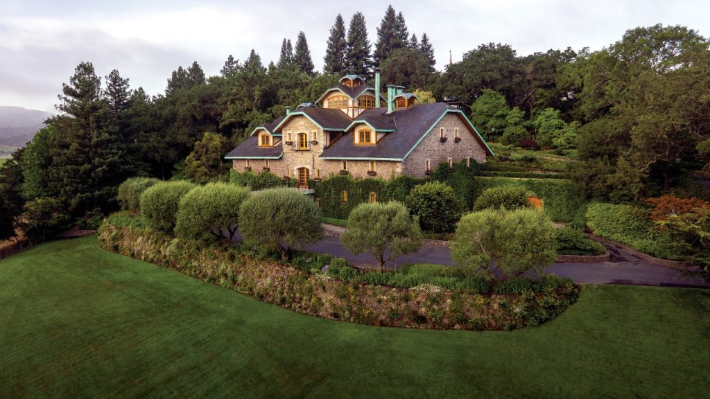 Far Niente Winery exterior.