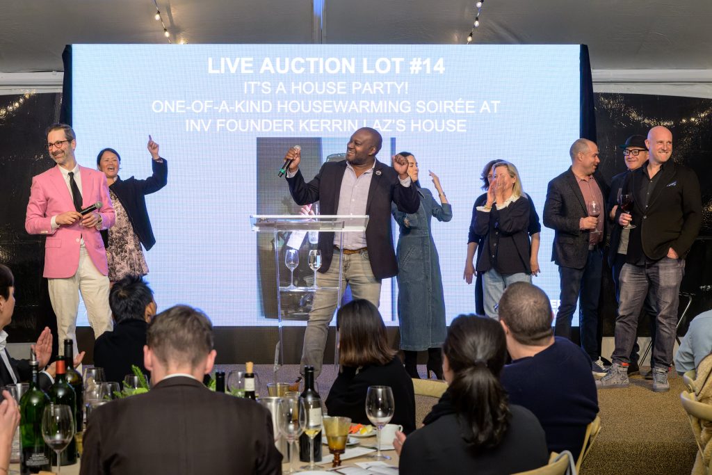 LIVE Auction Lot at Inspire Napa Valley event. 