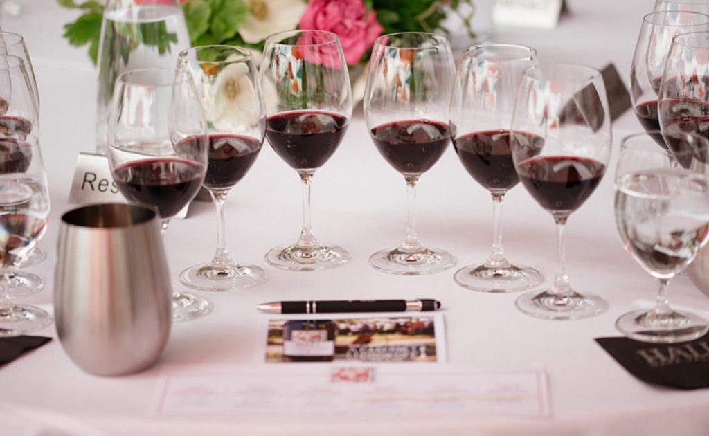 VIP Vertical Tasting at Hall Napa Valley Cabernet Cookoff.