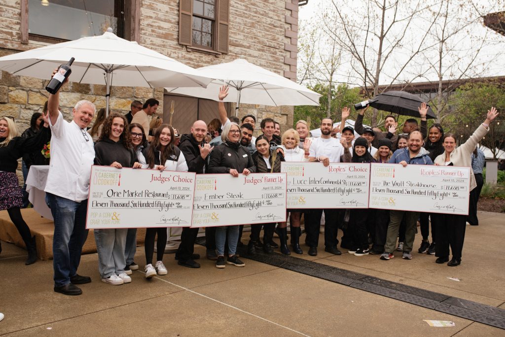 Winners at Hall Napa Valley Cabernet Cookoff.