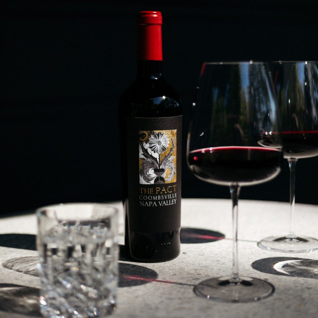 Faust Wines The PACT Coombsville Napa Valley. 