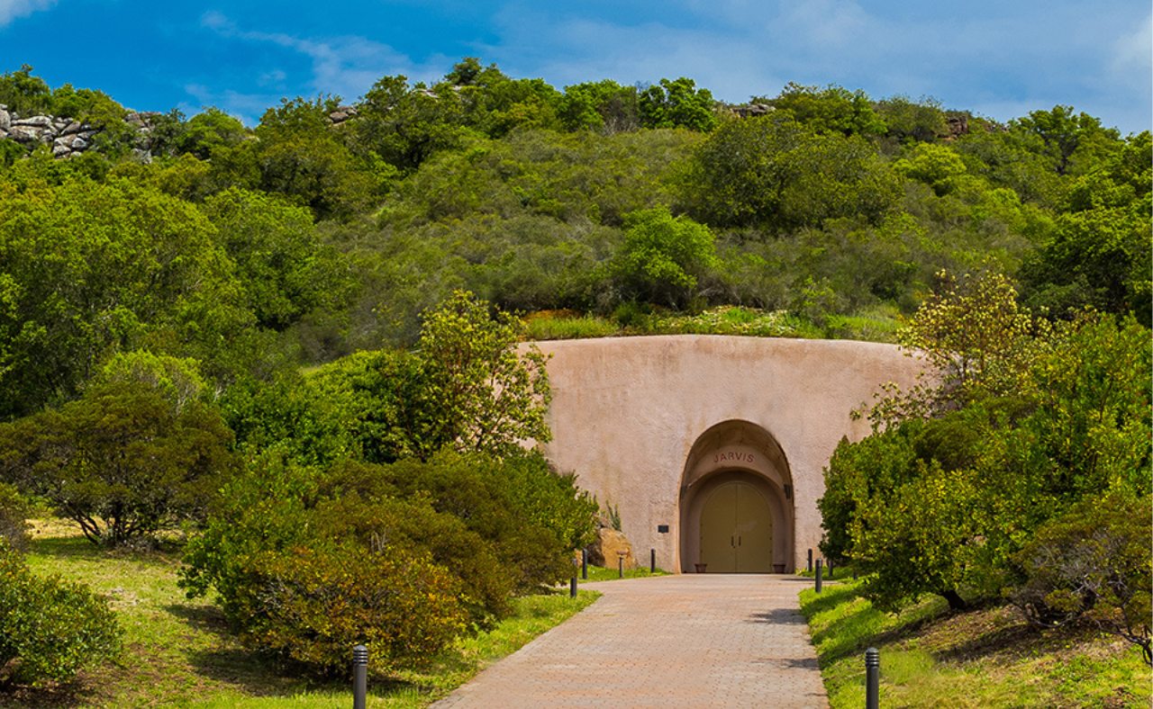 Entrance to Jarvis Estate Winery.