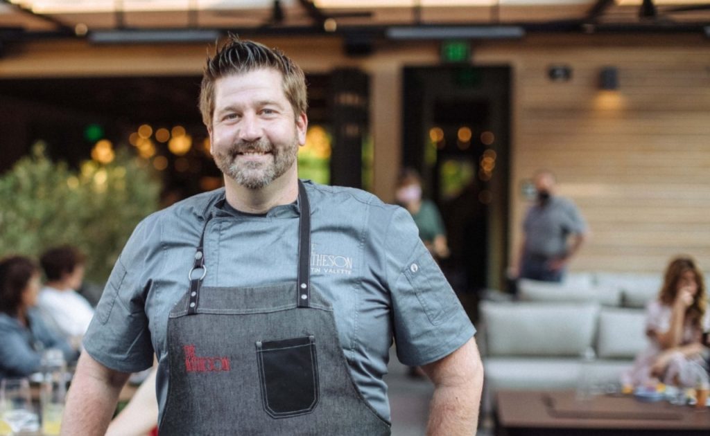 Dustin Valette owner of The Matheson and Valette restaurants. 