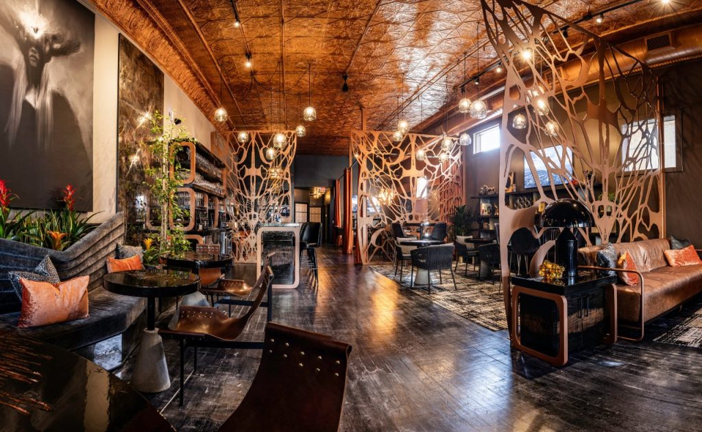 Serial Wines tasting lounge.