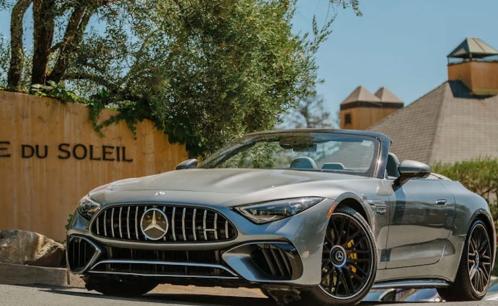 Mercedes-Benz Guest Drive Program at Auberge du Soleil.