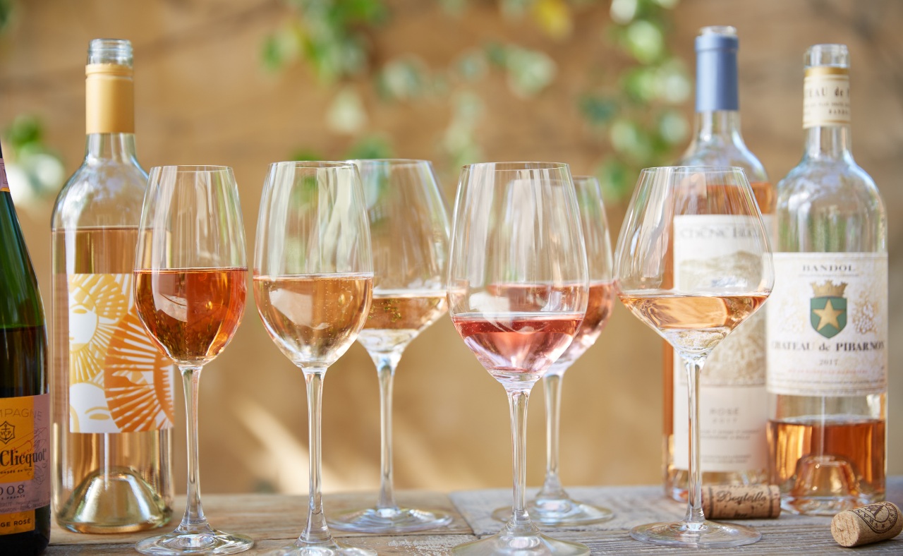 Auberge du soleil resort wine glasses.