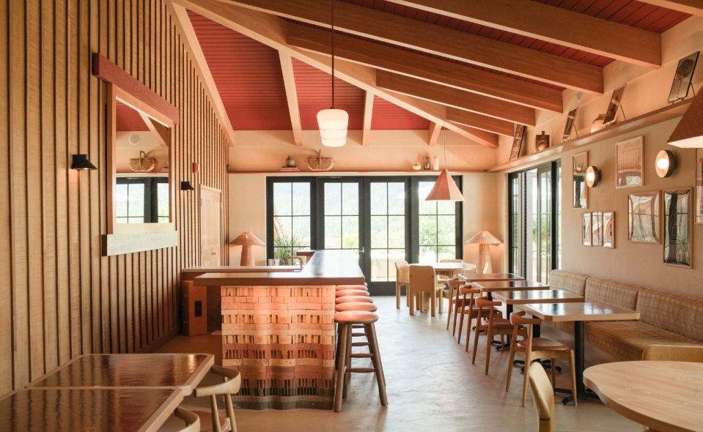 Roederer Estate newly designed tasting room.