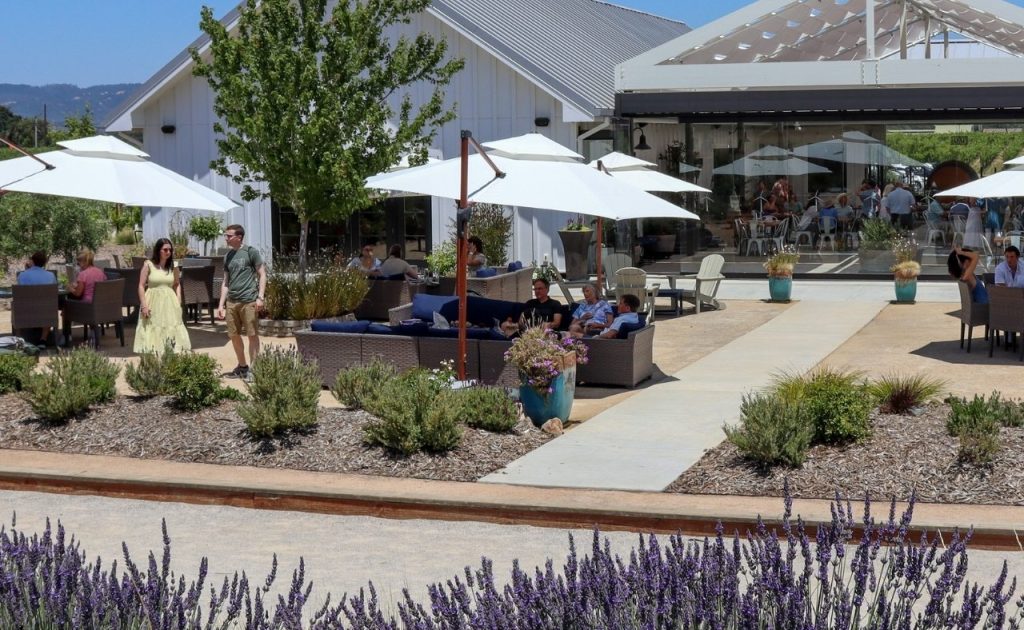 Anaba Wines Hillside Patio.