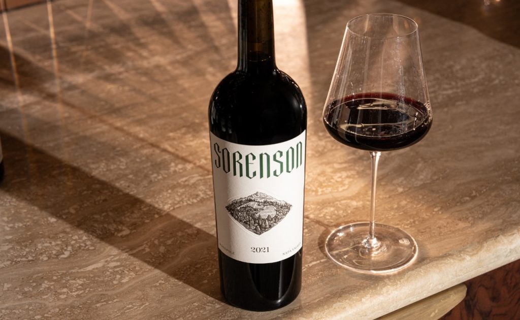 Burgess Cellars Cabernet Sauvignon wine.