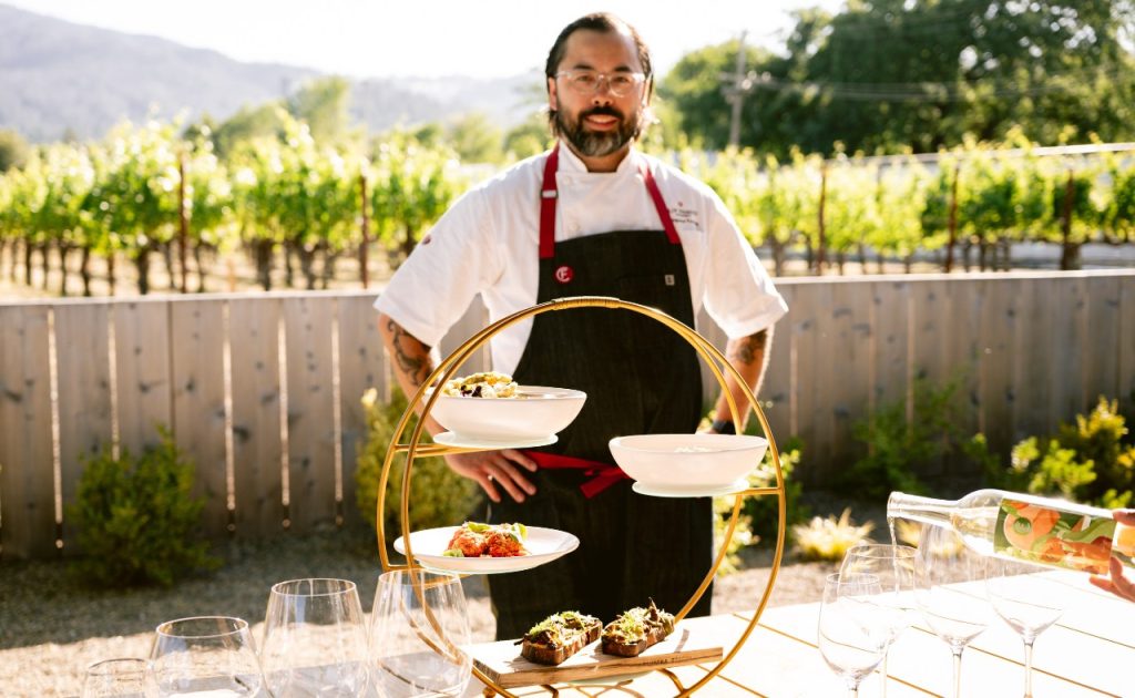 Clif Family Enoteca with Executive Chef Magnus Young.