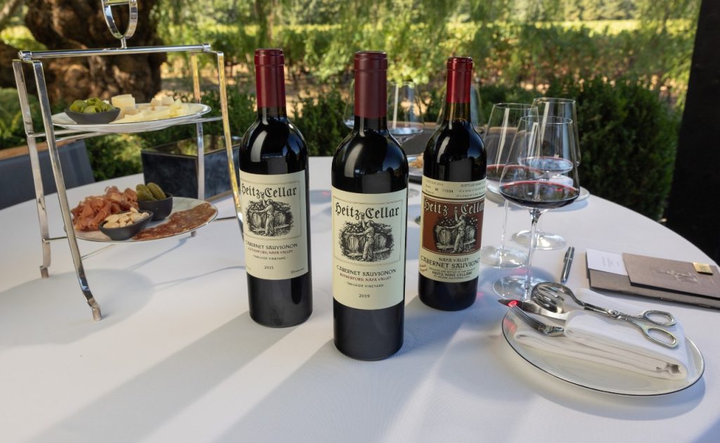 Heitz Cellar tasting experience.
