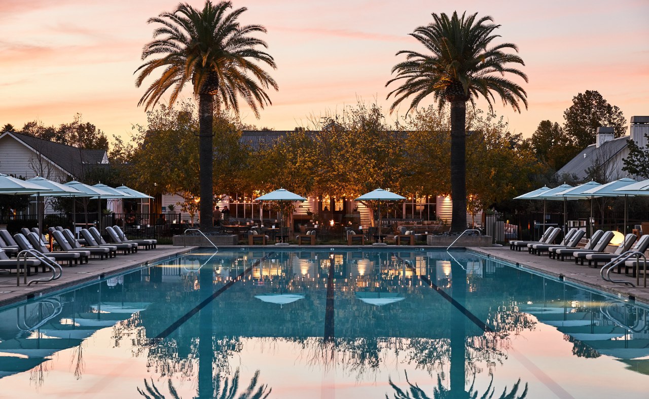 Solage Resort pool.