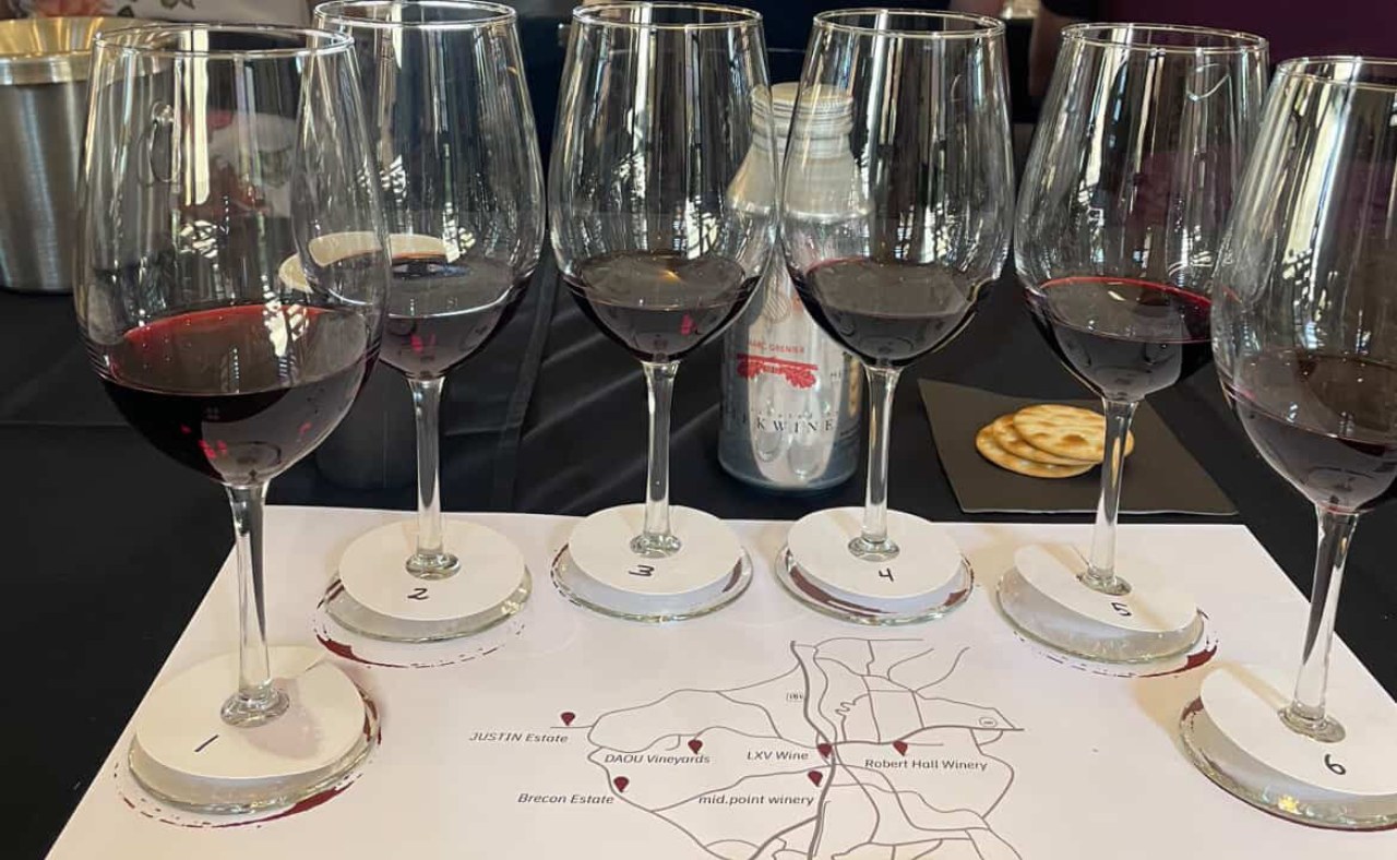 Wine tasting at Paso Robles CAB Collective CAB Showdown.