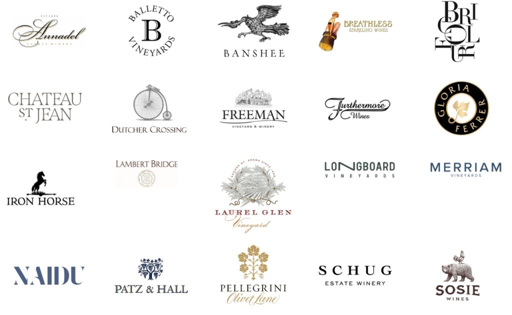 Featured list of wineries. 