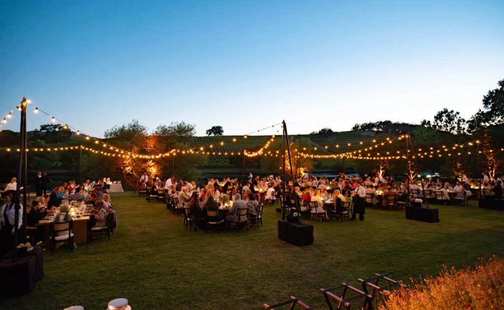 Festival Napa Valley dinner.