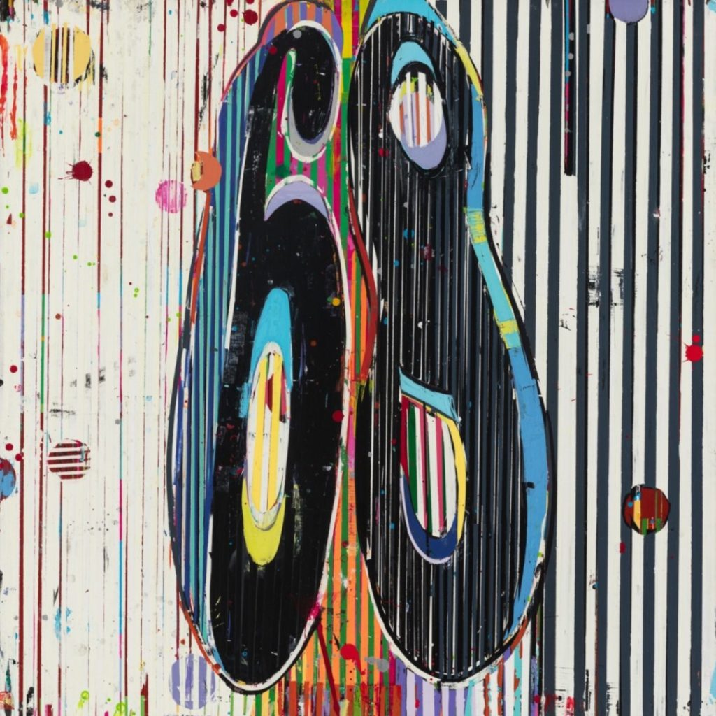 68 Fracture, 2014 | acrylic, ink, gouache, dry pigment and pencil on archival board.