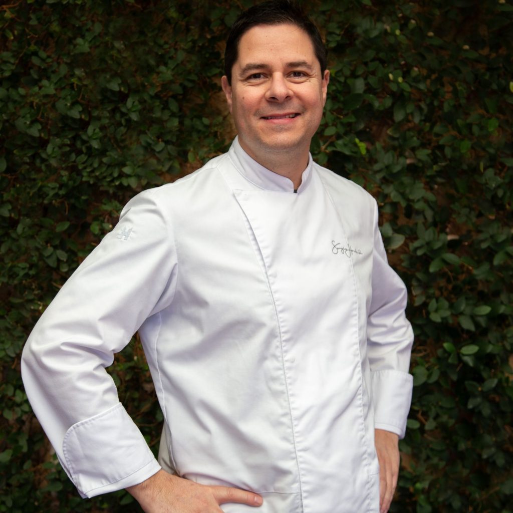 Sergio Howland executive chef.